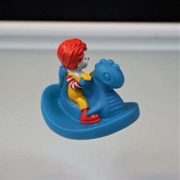 McDonalds Happy Meal Toy Baby Ronald Dinosaur Rocker 2011 McDonald Float Bath - Picture 2 of 6